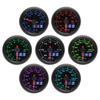 52MM LED Car Meter Water Temp / Oil Temp / Voltmeter / Vacuum / Boost Gauge / Tachometer / Oil Press PSI with Sensor For 12V