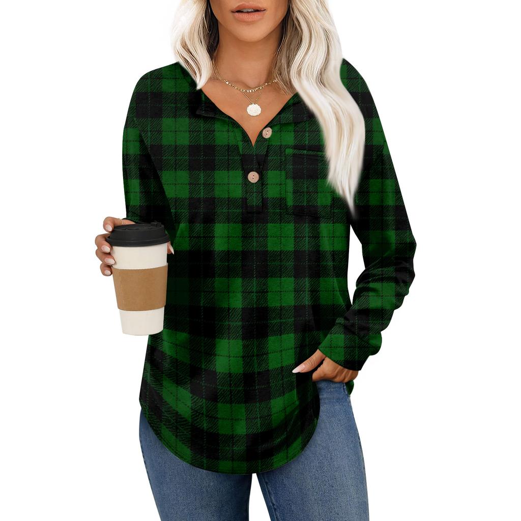 Женский модный топ с длинными рукавами в стиле ретро с принтом