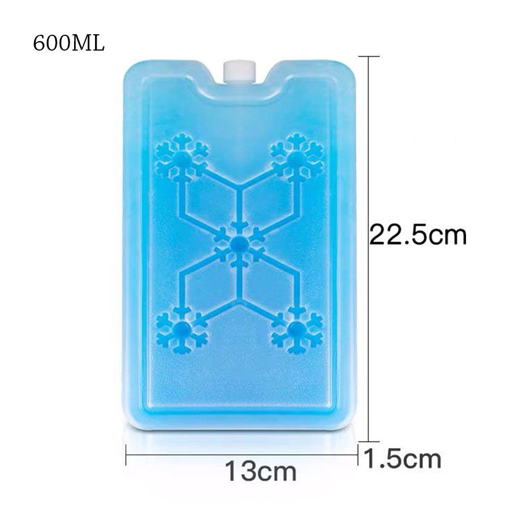 Blue Ice Crystal Box PE Refrigerated Shipping Cooling Box New Ice Box Food