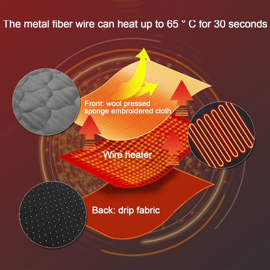 Heated Sleeping Pad Smart Rechargeable Portable Heated Sleeping Bag Waterproof Outdoor Camping