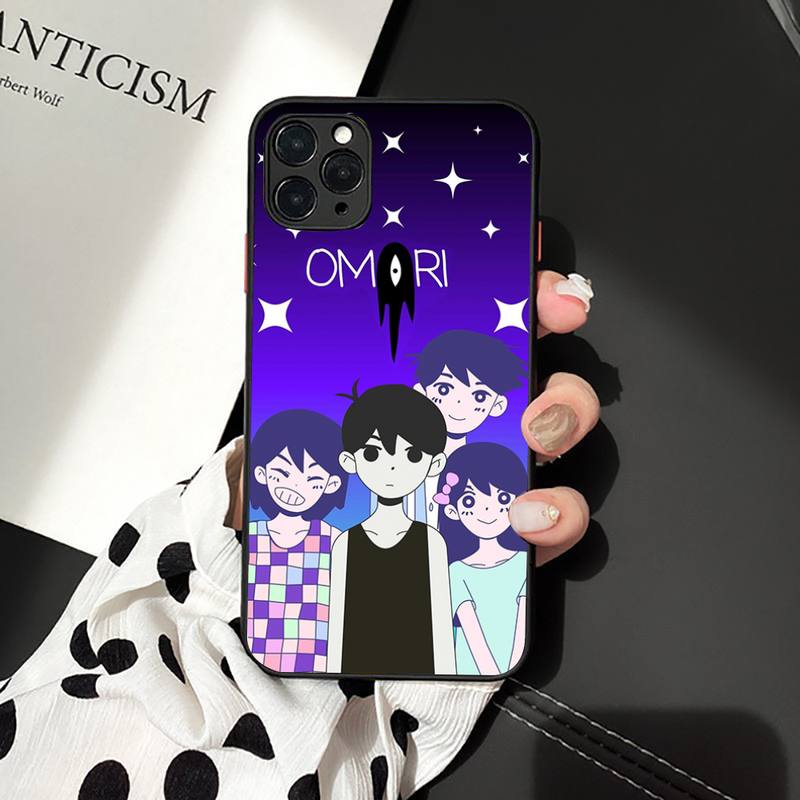 Чехол Omori Game Phone для iPhone 11 12 13 mini pro XS MAX 8 7 6 6S Plus X 5S SE 2020 XR