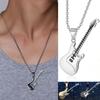 Женская музыкальная рок-гитара кулон цепь ожерелье