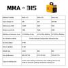 Naisunjia MMA-315 Portable Manual Electric Welding Machine Set
