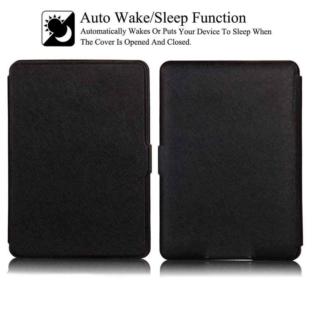 Auto Sleep/Wake E-Reader Case Leather Folio Cover for Kindle 7th Generation 2014