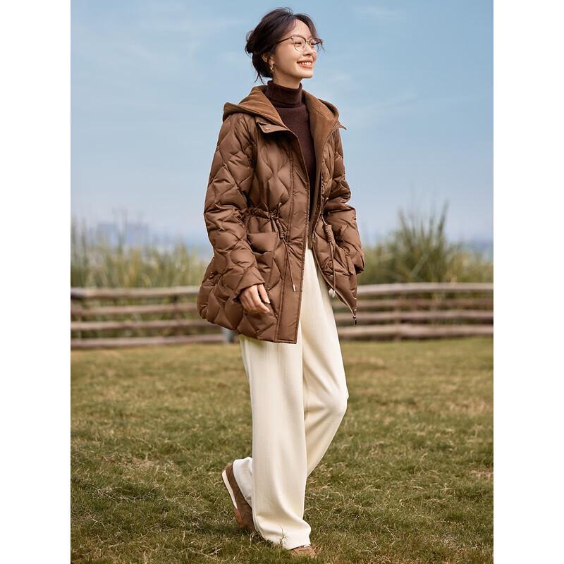 Женская куртка с капюшоном из утиного пуха Mohanyimei