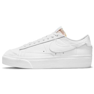 Женские кроссовки Blazer Low Platform Triple White Обувь для скейтборда DJ0292-100