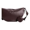 Coach Hall Soft 45 Сумка через плечо из кожи с застежкой-молнией сверху Большие женские сумки Кленово-коричневый CAH86-MPL