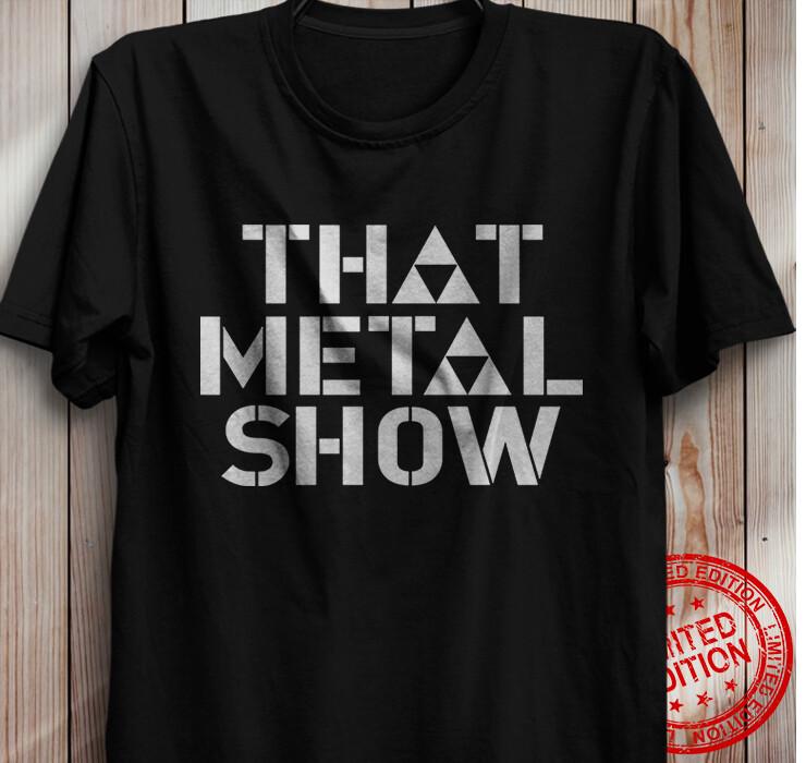 Футболка с шоу That Metal Show Эдди Транк, Дон Джемисон и Джим Флорентин