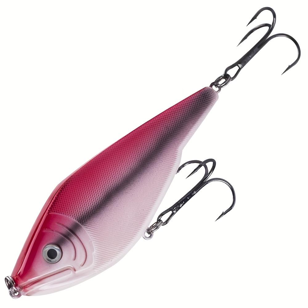Воблер для джеркбейта с реалистичным бионическим дизайном - 9 см 26 г Рыболовная приманка с громким шумом, элегантным внешним видом, напоминающим рыбу, острыми тройными крючками