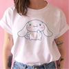 Y2k Cinnamoroll T Shirt Women Tshirt Clothes Kawaii Tshirt Short Sleeve Tops Tee Women Printing Cartoon Clothes