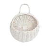 Wall Hanging Planter Plant Flower Pot Handmade Wicker Rattan Basket Home Decor