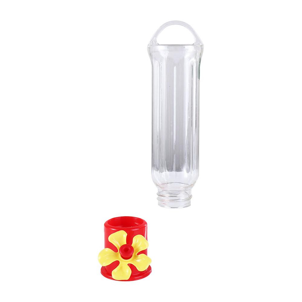 Поилки для птиц Пластиковые кормушки для колибри Съемные Герметичные Подвесные кормушки для птиц Прозрачные Долговечные Садовые