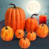 7 Pieces Fake Pumpkins Model Artificial Cute Mini Rustic Vegetables for