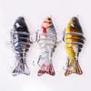 3/5Pcs Fishing Lures 3D Swimming Bait with Treble Hooks Realistic Looking