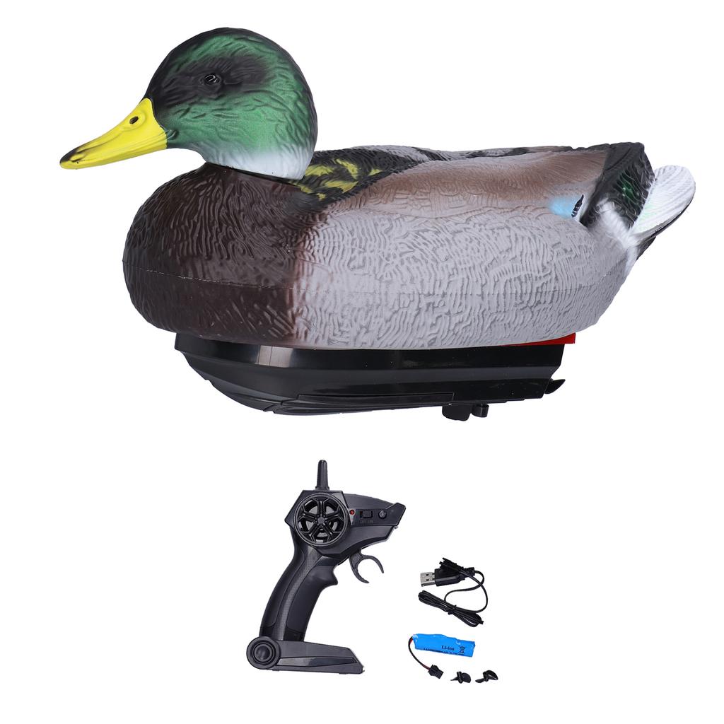 Гоночная лодка в форме утки 2,4 ГГц с дистанционным управлением, детская игрушка, модель лодки с дистанционным управлением, лодка с дистанционным управлением