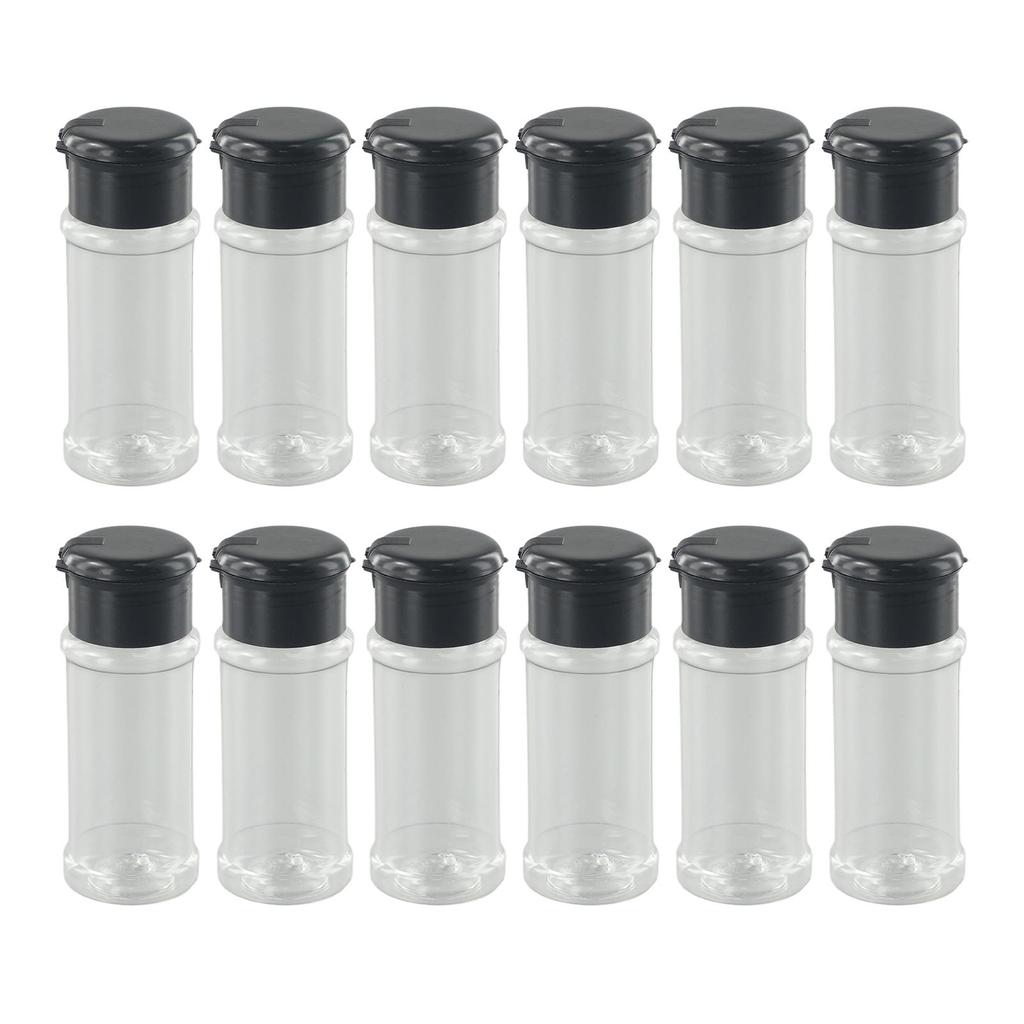 Pepper Container Storage Container Black 100ml Space Saving Restaurant