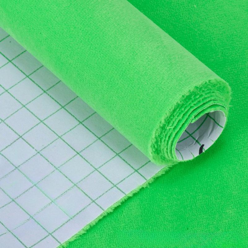 50см*138см Разноцветный Эластичный Самоклеящийся Бархат Липкий Бархат Ткань для Стен для DIY Домашнего Декора