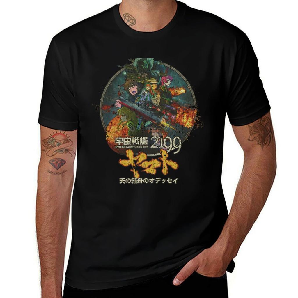 Space Battleship Yamato 2199 Tshirt Breathable Lightweight Summer Top Tshirt