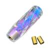 MARUHADO Crystal Bubble Shift Universal Twist Shift Lever with Conversion 15cm Knob, Adapter, M8, M10, M12, P1.25, AT/MT,