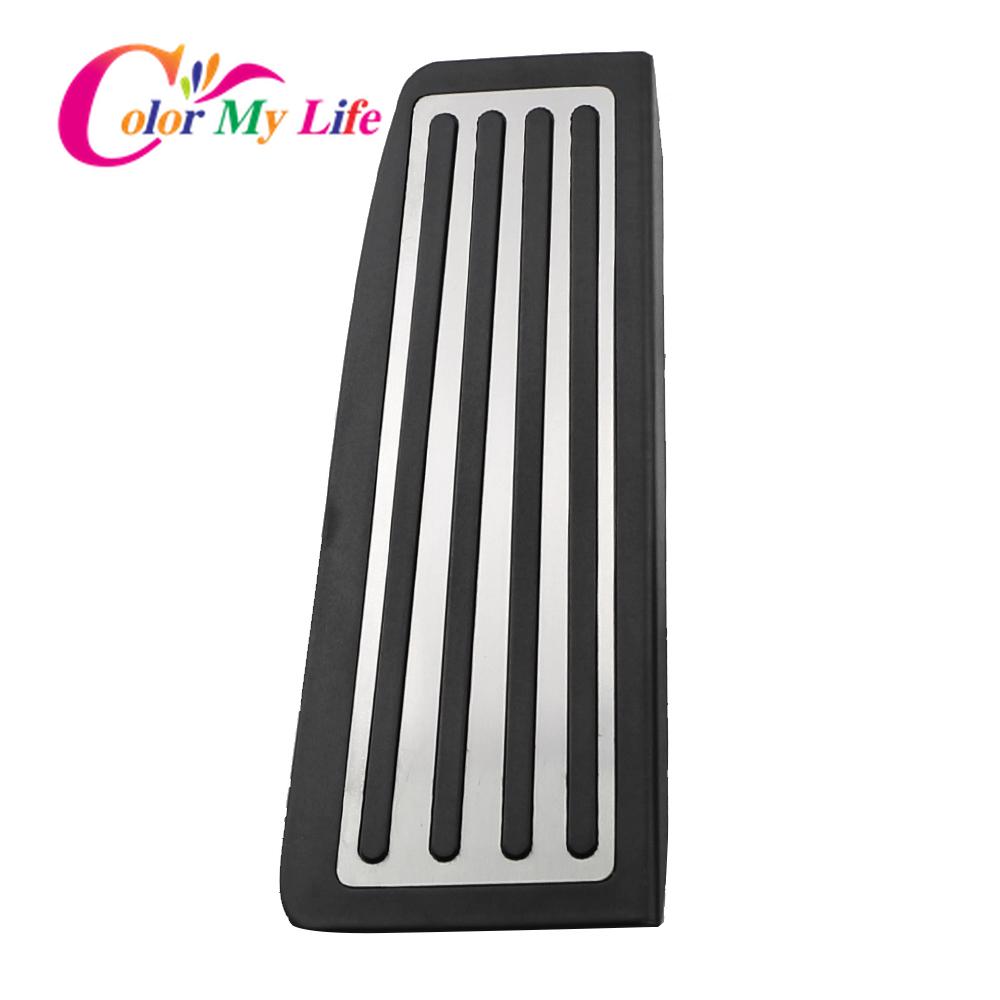 Автомобильные педали из нержавеющей стали Color My Life для Volvo XC60 2017-педаль акселератора, подставка для ног, защита педалей