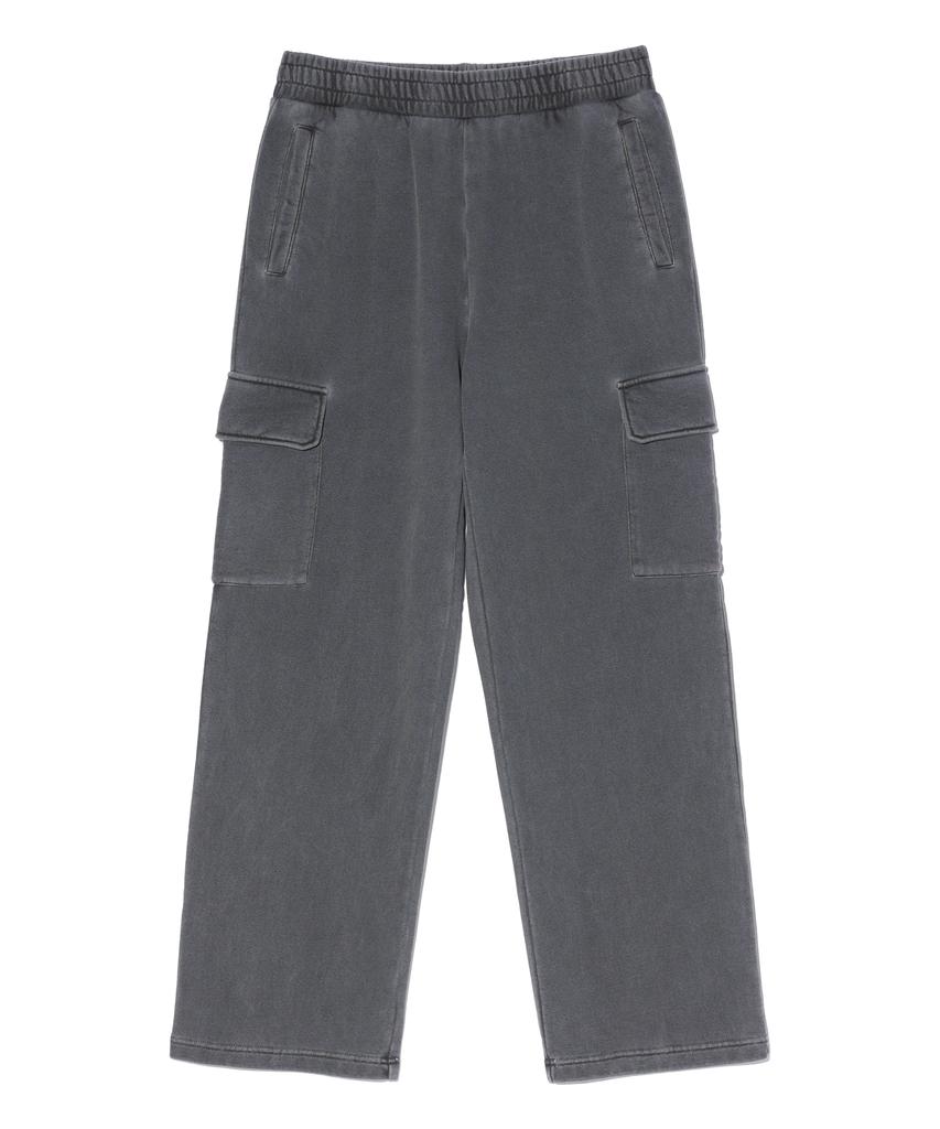 BUNKERBUSTER Pigment Cargo Wide Sweatpants Charcoal (Mp6Pu187-075)