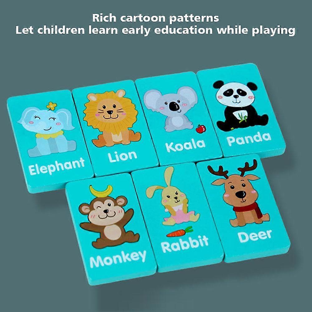 Wood Solitaire Games, Dominoes, Children's Puzzles Game Toy, Board Games, Chess