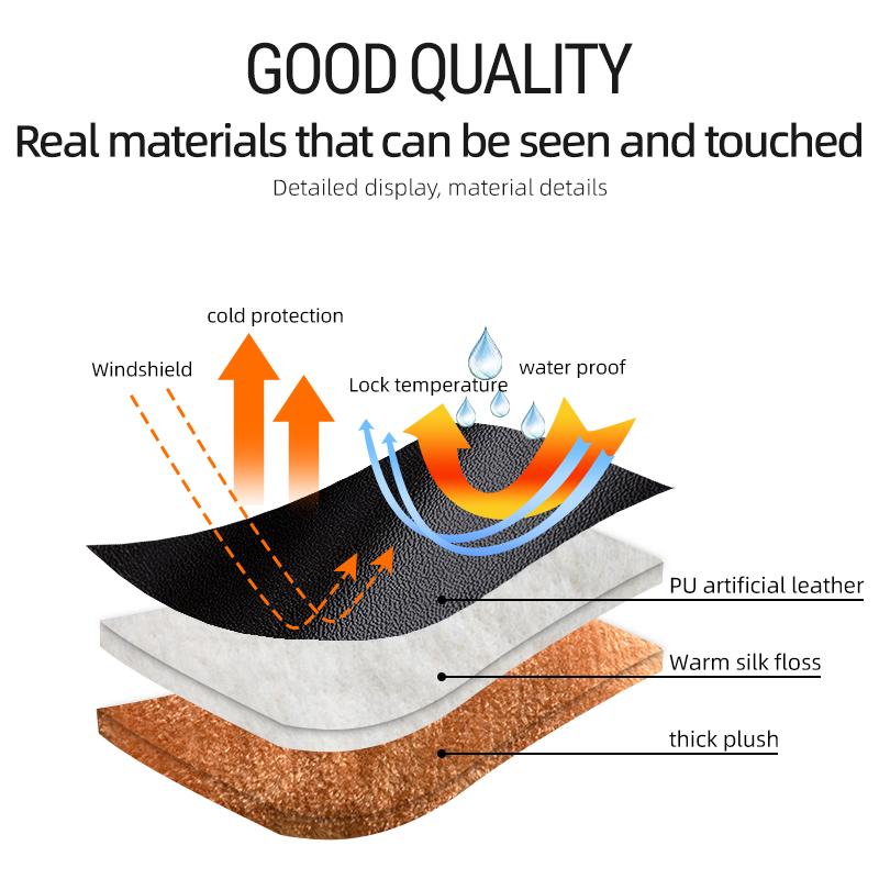Мотоциклетная ручка для езды на зимних перчатках теплая ручка водонепроницаемая ветрозащитная ручка для скутера изоляционный рукав аксессуар для мотоцикла