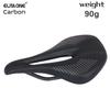 Седло Elitaone Carbon Super Light 90g MTB/Road Bike Saddles 240x143mm UD Carbon Finish Bicycle Seat