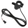 Electric Bike Thumb Throttle Bike 300X Speed Regulater Accelerator Conversion Part with Common Connector