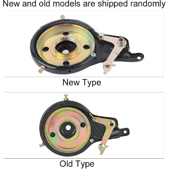 Hapivida Rear Band Drum Brake Assembly, Universal Bike Hub Brake Rear Roller Brake Kit Solid Wheel Up Brake Cylinder Repair Kit