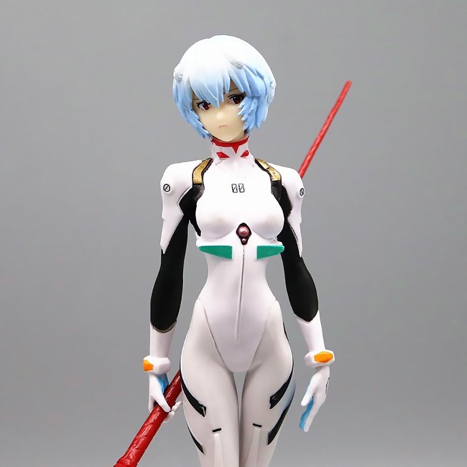 Hot Anime Eva Neon Genesis Evangelion Ayanami Rei Figures New Century Evangelion Figure Action Fashion Girl PVC Model Toys Gift