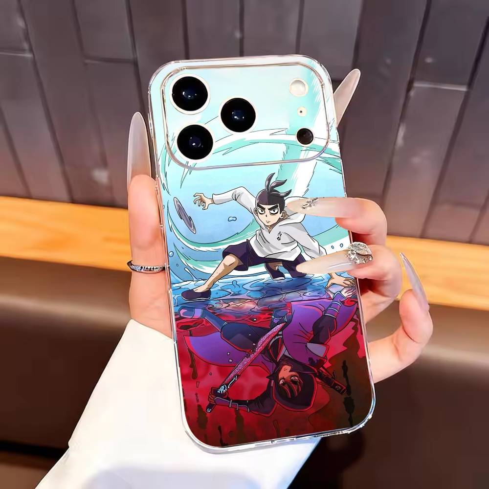 Scissor Seven Phone Case For iPhone17,16,15,14,13,12,11 Plus,Pro Max Soft Transparent Cover