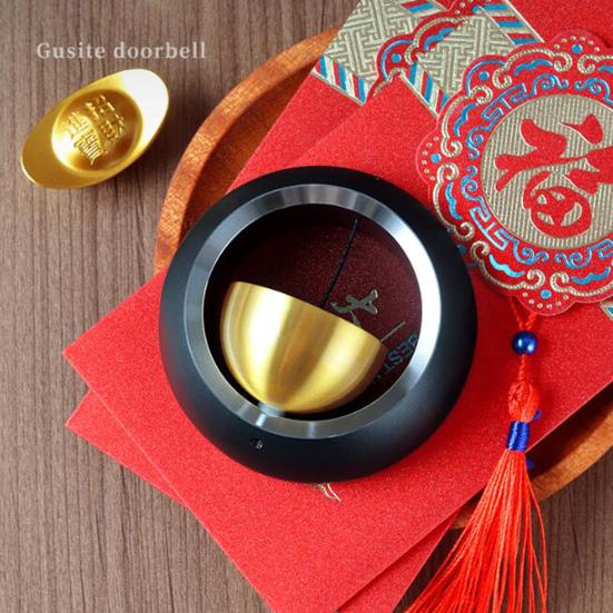 Металлический колокольчик лавочников с громким звуком, подвесной входной двери, алюминиевый басовый колокольчик, колокольчик, дверной звонок, домашний офис, кофейня, украшение для входа