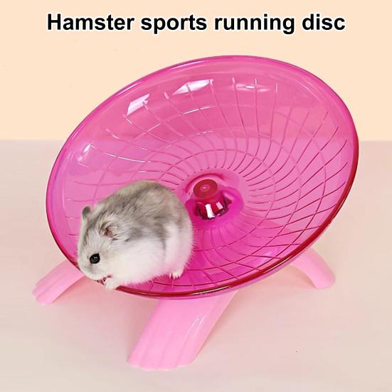 Колесо для хомяка, игрушка для скалолазания в виде рака-отшельника, бесшумное колесо для бега и летающей тарелки для хомяка