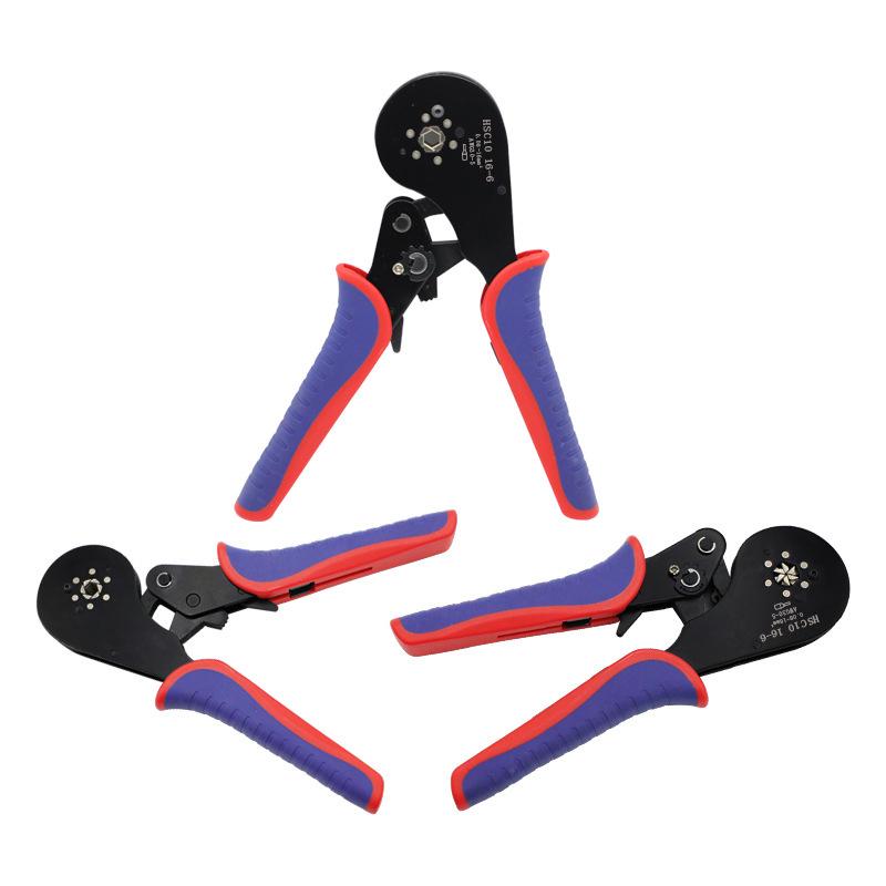 HSC10 16-6 Инструмент для обжима клемм типа «штырь» с трубчатым наконечником, инструмент для холодной прессовки