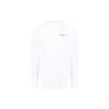 Off-White Ss22 Printed Crew Neck Long Sleeve T-Shirt Men Tops White OMAB032C99JER0010110