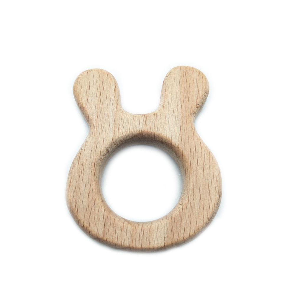 1 шт., детские прорезыватели, деревянные кольца с изображением животных, камера единорога, ежик, пищевой деревянный прорезыватель, подвеска для кормления, игрушки для прорезывания зубов