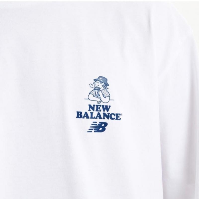 New Balance Футболка Nqj Nbnee21523 10 Uni Nb BOy BOstOn с коротким рукавом O