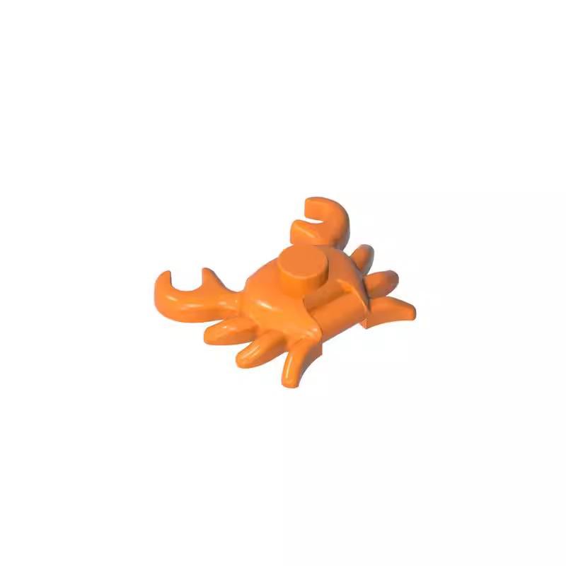 50g Crab Marine Life Building Block Parts (Compatible with Small Particles)