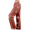 Pajama Pants Sleepwear Casual Drawstring Elastic Waist Pants Comfy Straight Yoga Loose Trousers