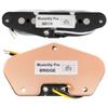 Musiclily Pro Alnico 5 Набор звукоснимателей для грифа и бриджа Telecaster для электрогитары Tele, Хромированные звукосниматели TL-60S, Гитар,