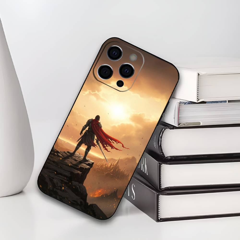 K-Kingdom C-Come D-Deliverance Phone Case For iPhone 17,16,15,14,13,12,11 Plus,Pro Max,XS,Soft Silicone Black Cover