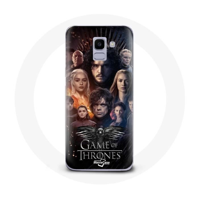 Case for Samsung Galaxy A6 2018 Game of Thrones Season 8 Game of Thrones Crew Poster L