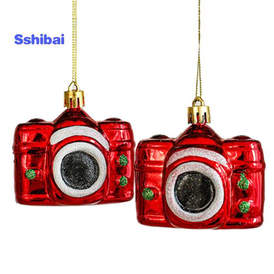 2 шт. Рождественский кулон изысканный грибной пончик в форме Санта-Клауса подвесное украшение для рождественской елки для праздничного украшения