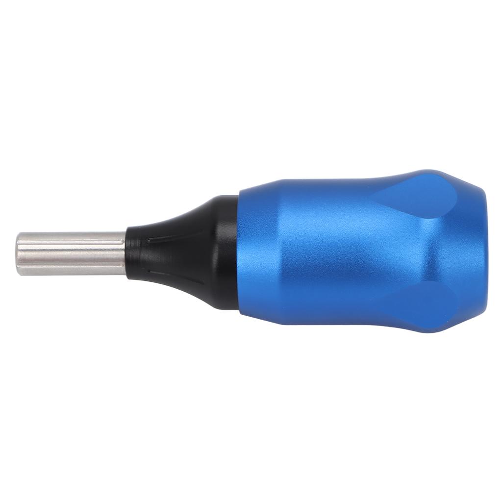 Professional Cartridge Tattoo Grips Adjustable Needle Length Aluminum Alloy Tattoo HandleBlue