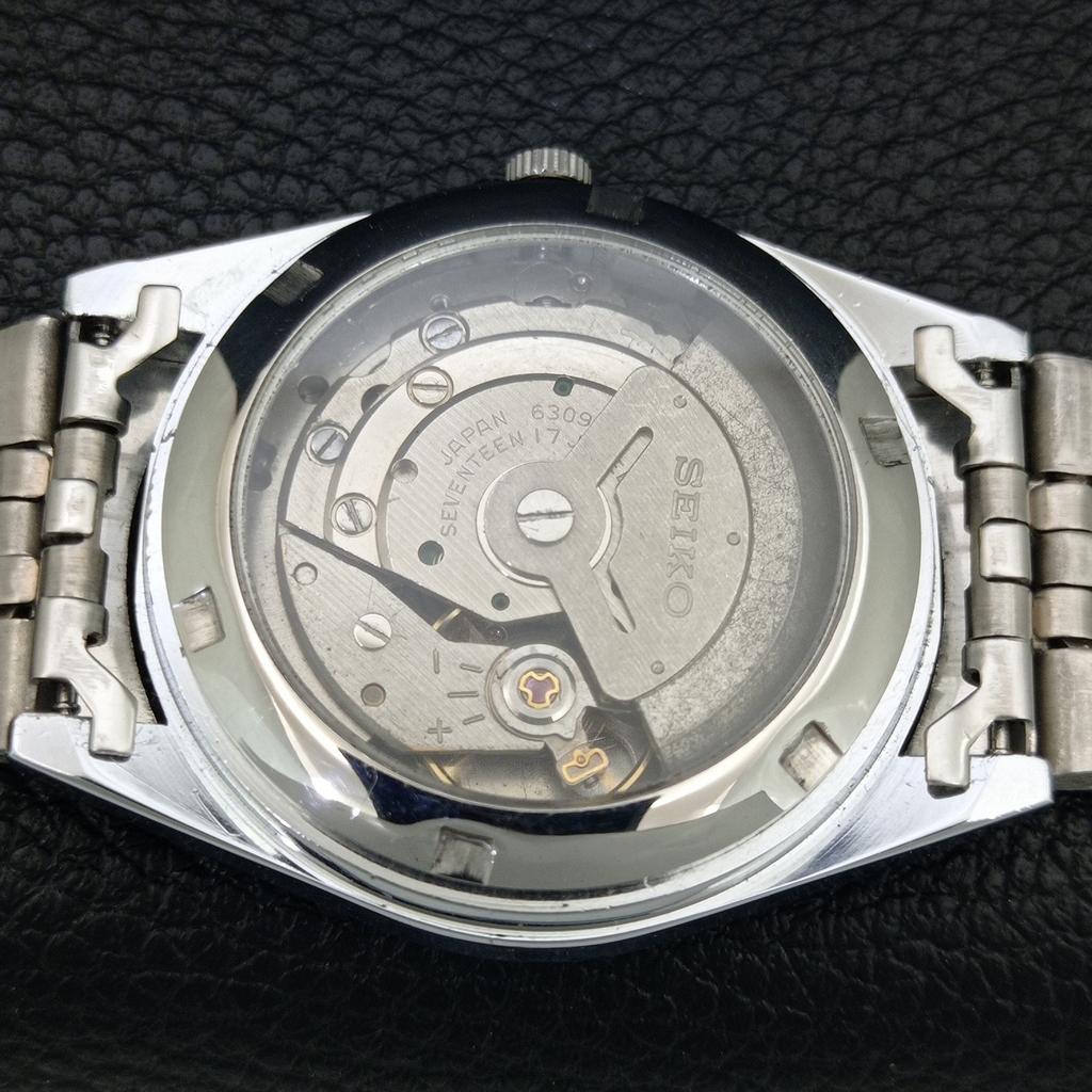 ВИНТАЖНЫЕ АВТОМАТИЧЕСКИЕ ЧАСЫ SEIKO 5 ВОССТАНОВЛЕННЫЕ ЯПОНИЯ МУЖСКИЕ БЕЛЫЙ ЦИФЕРБЛАТ a444277-1