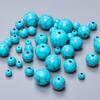 100-10 шт. 6-16 мм бусины из искусственного камня, имитирующие бирюзу, бусины для браслета «сделай сам», ожерелье ручной работы