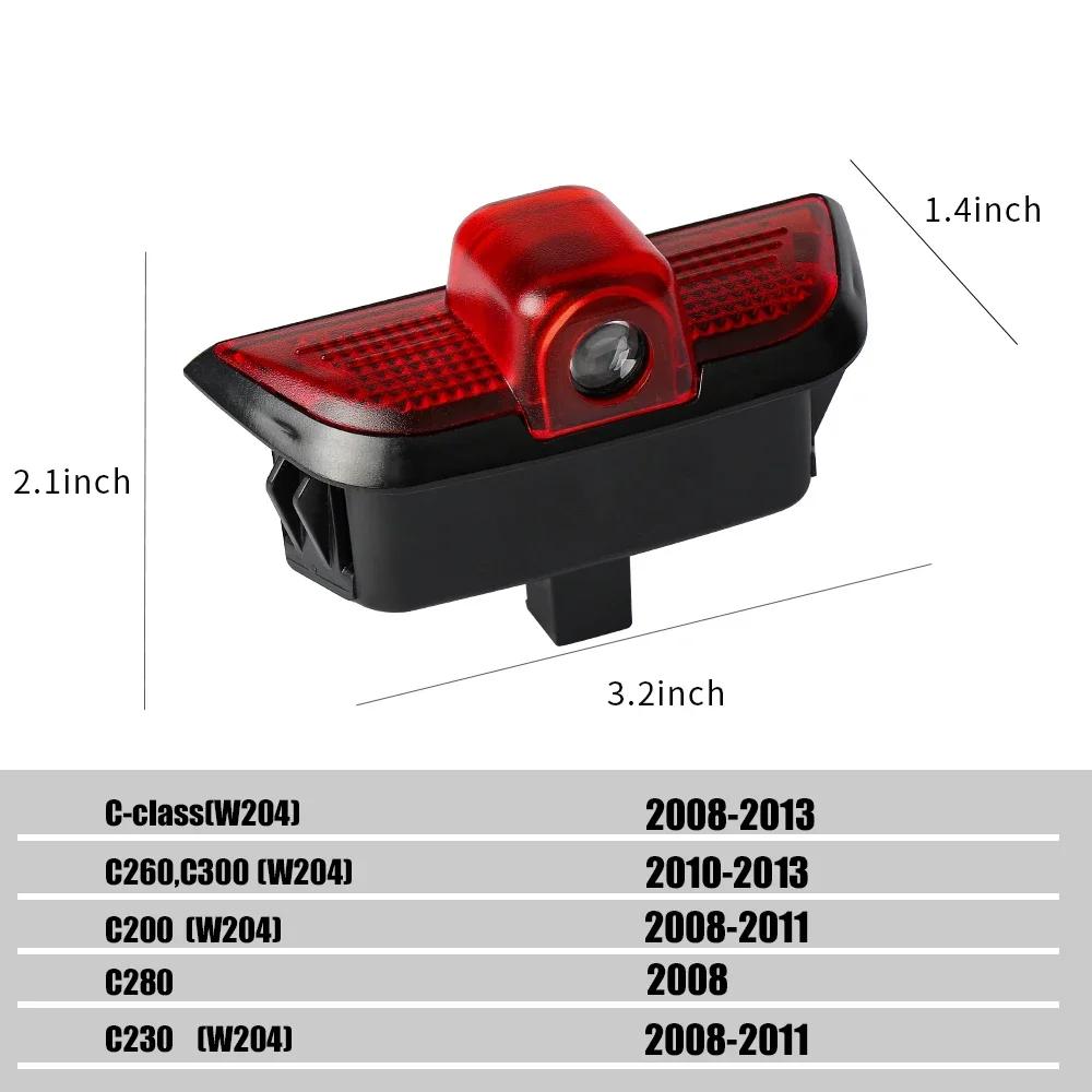 Car Door Projector Lamps Welcome Lights Accessories For Mercedes Benz AMG C260 C300 C280 C200 C230 W204 2008-2011 C-class W204