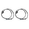 2PCS Rear ABS Wheel Speed Sensor 34526762466 For BMW E87 E88 E82 E90 E93 E92 120i 320i 318i 330i N46B20E N46B20CB N46B20CC