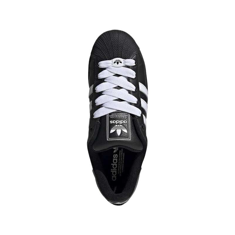 Adidas Superstar 2 черно-белые унисекс кроссовки Core-Black Cloud-White JI3538